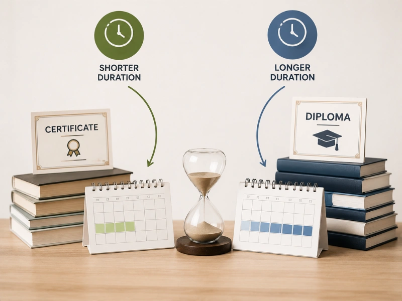 Diploma and Certificate Course Duration